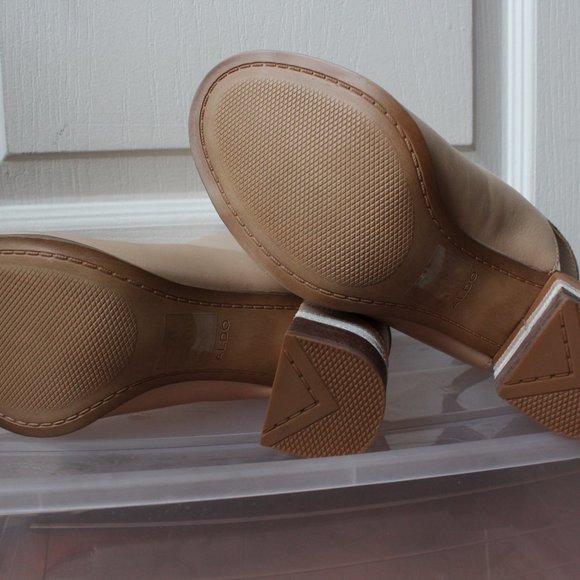 Aldo Peep-Toe Block-heel Booties - Picture 6 of 6